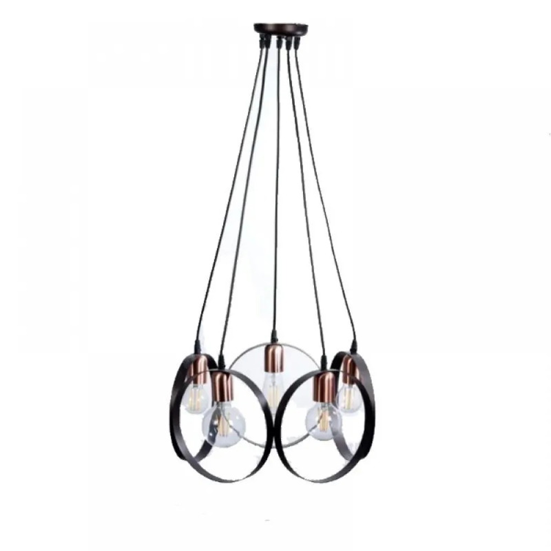 NG Lighting Κρεμαστό Φωτιστικό Οροφής Χειροποίητο Μεταλ